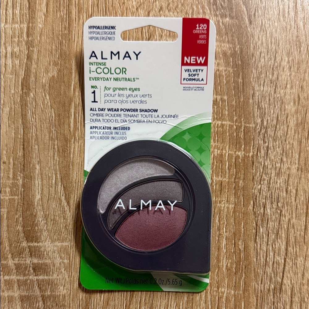 Almay Intense i-Color Eyeshadow - Silver and Burgundy